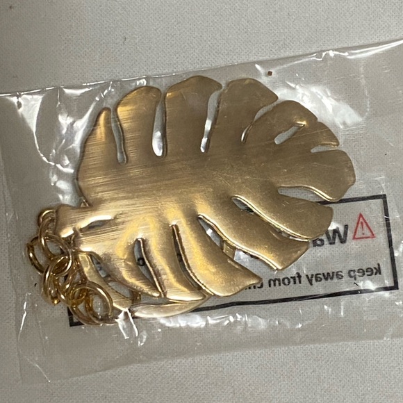 Monstera Key Chain free w/ purchase of another item - Picture 2 of 2